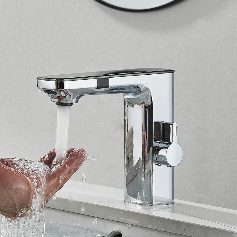 Smart Sensor Energiesparender Digitalanzeige Wasserhahn