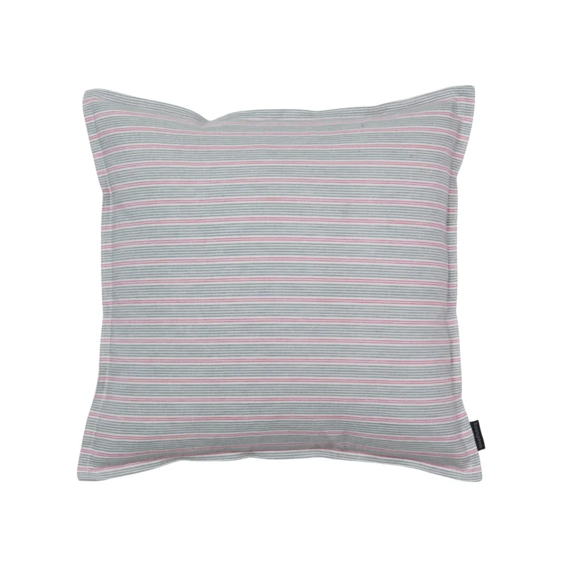 Kissenbezug Gestreift Aqua – 50x50 cm