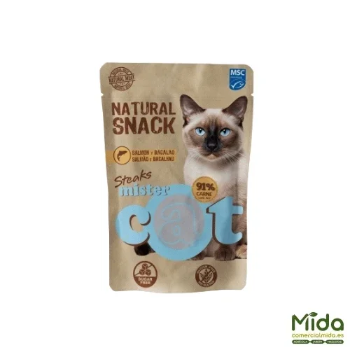 SANDIMAS Mister Cat Natural Steaks Para Gatos
