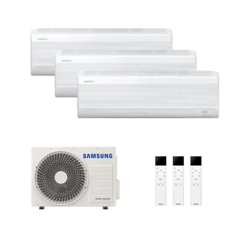 Samsung Multisplit Wandgerät WindFree COMFORT S2 Klimaanlage für 3 Räume