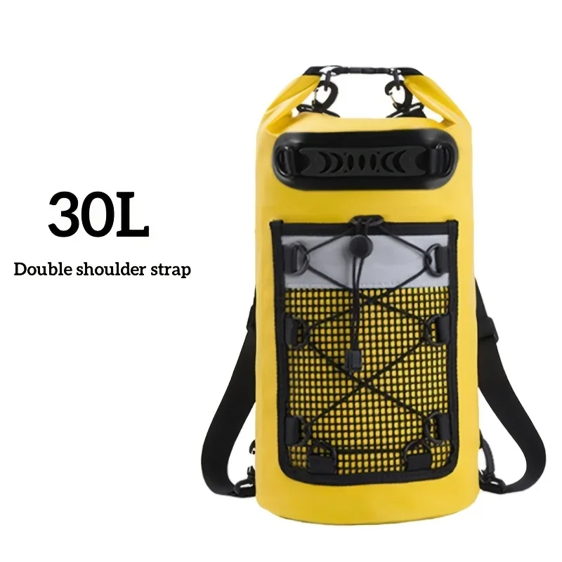 Brehn | Wasserdichte Dry Bag AQUARIX Motion | 10/20/30 L | Rolltop & Schultergurt | Für Kajak, Strand & Trekking