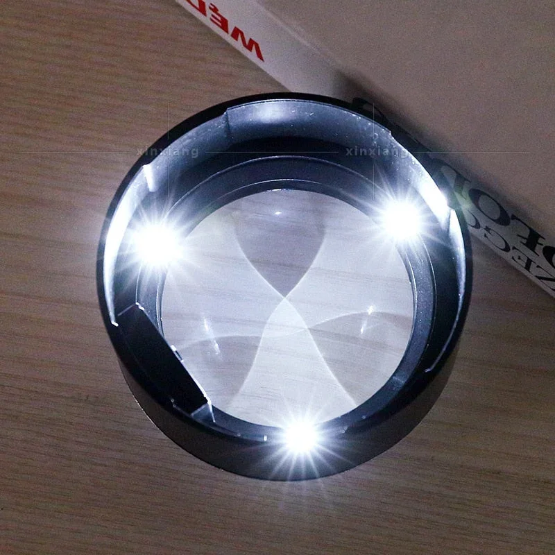 LED-Lupe zum Lesen und für Präzisionsarbeiten – Ideal für Handwerker