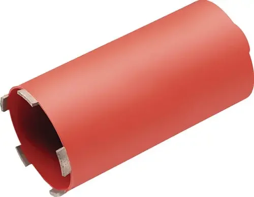 TECWERK Diamantbohrkrone 1 1/4 ″ Ø 72 mm Länge 530 mm geeignet für Baumaterialien / Beton / Stahlbeton / Naturstein