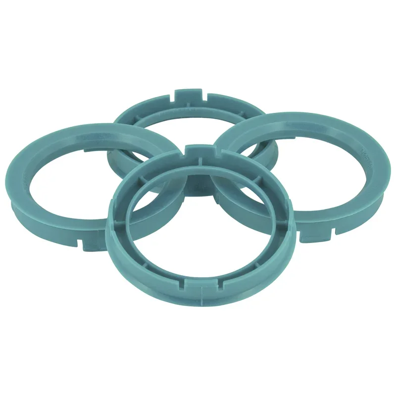 TPI, Satz Radnaben-Zentrierringe - 74.1->60.1mm - Process Blau, Nylon