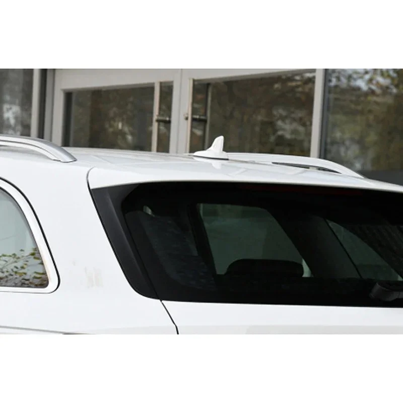 AutoStyle, Heckscheiben-Seitenspoiler, glänzend schwarz ABS, Passend für Audi A6 (C7) Avant/Allroad 2011-2018, excl. S-Line