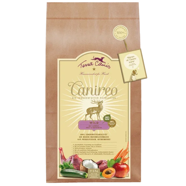 Terra Canis Canireo Wild mit Gemüse, Obst und Kokosmehl / getreidefrei zoo-de