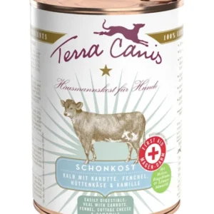 Terra Canis Schonkost Magen-Darm-Menü Kalb mit Karotte, Fenchel, Hüttenkäse und Kamille zoo-de