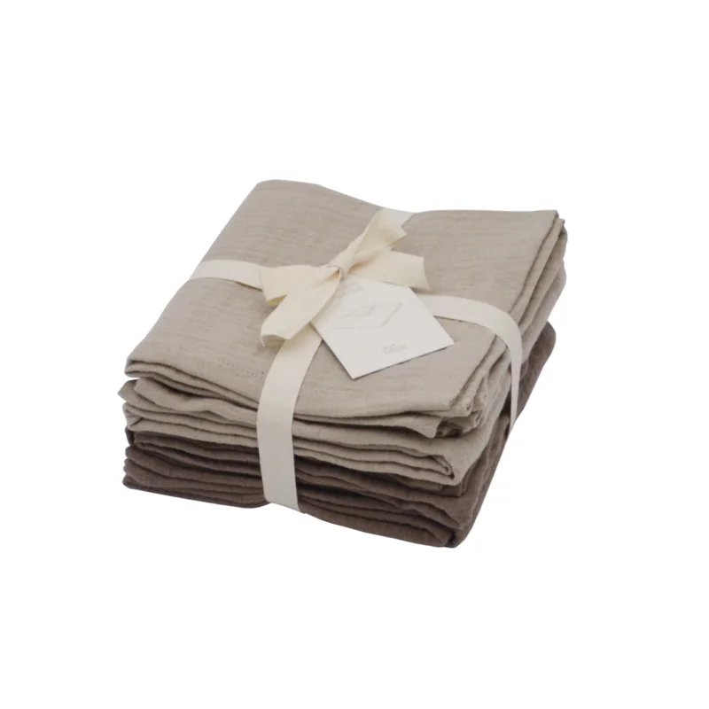 Textilwindeln – 4er-Pack – Clay / Earth von We Are Bitte