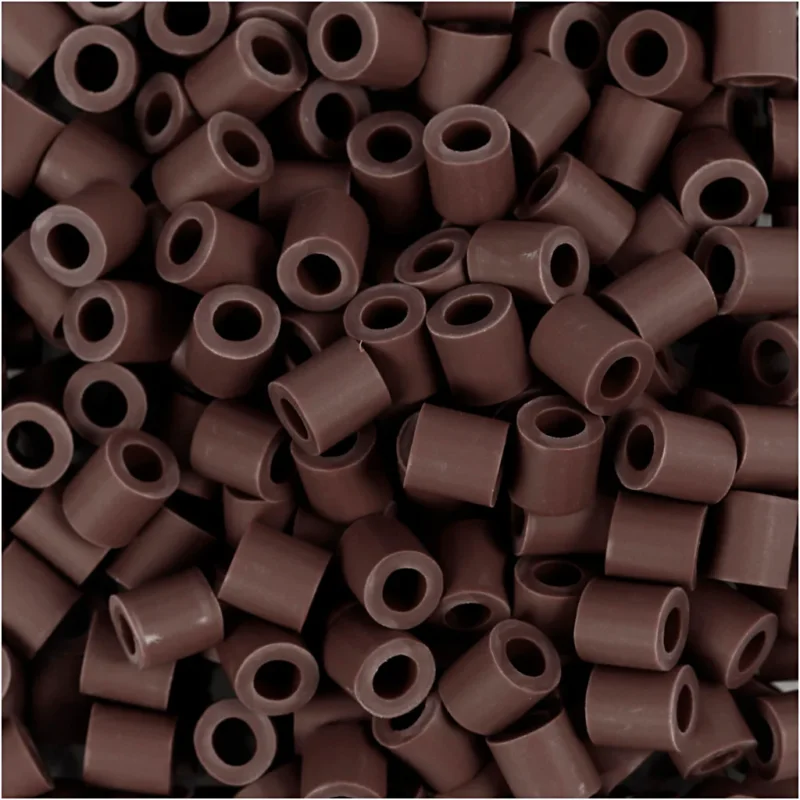 NABBI BioBeads, size 5x5 mm, hole size 2.5 mm, medium, brown, 3000 pc