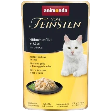 animonda Vom Feinsten Hühnchenfilet & Käse in Sauce 50 g