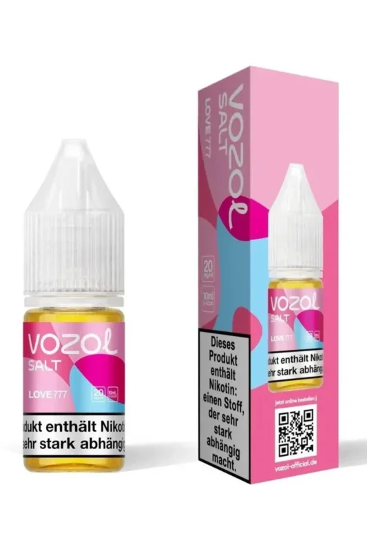 VOZOL Love 777 Nikotinsalz Liquid 10 ml Flasche – Maracuja & Wassermelone