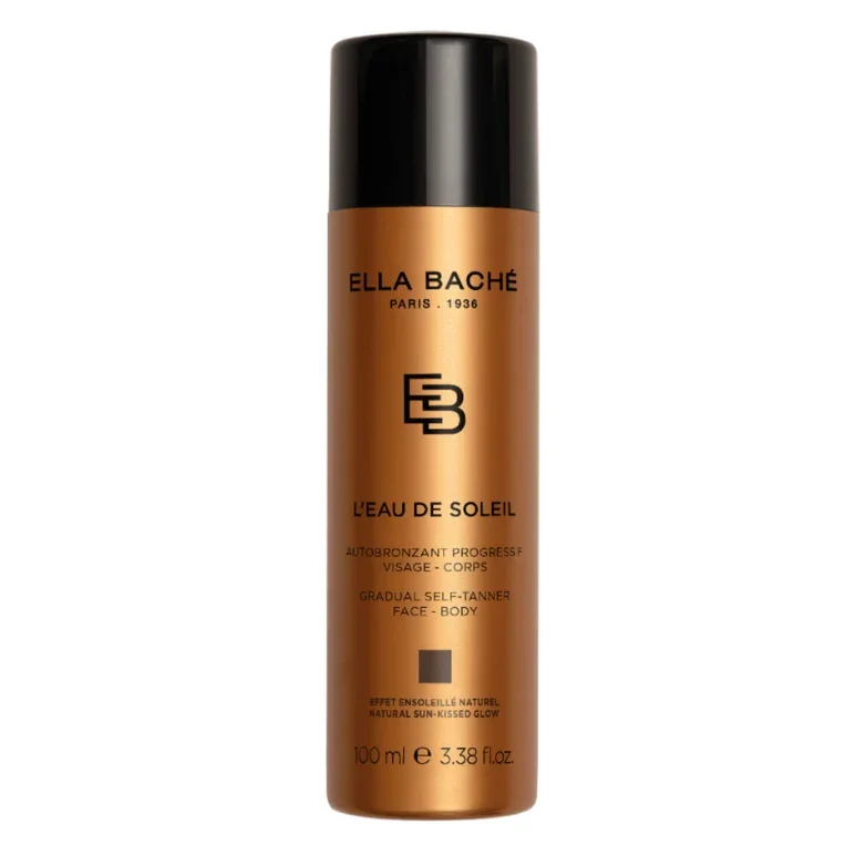 ELLA BACHE L'eau de soleil - Selbstbräunungsfluid – mit Monoi-Duft für Gesicht und Körper, 100ml, Flasche