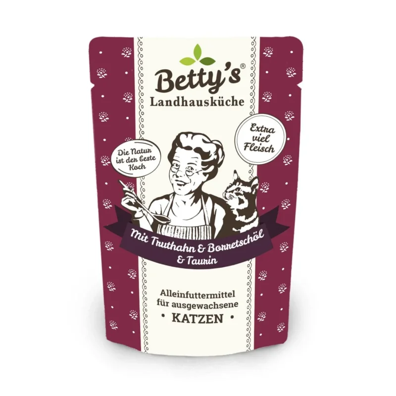 Betty's Katze Truthahn und Borretschöl zoo-de