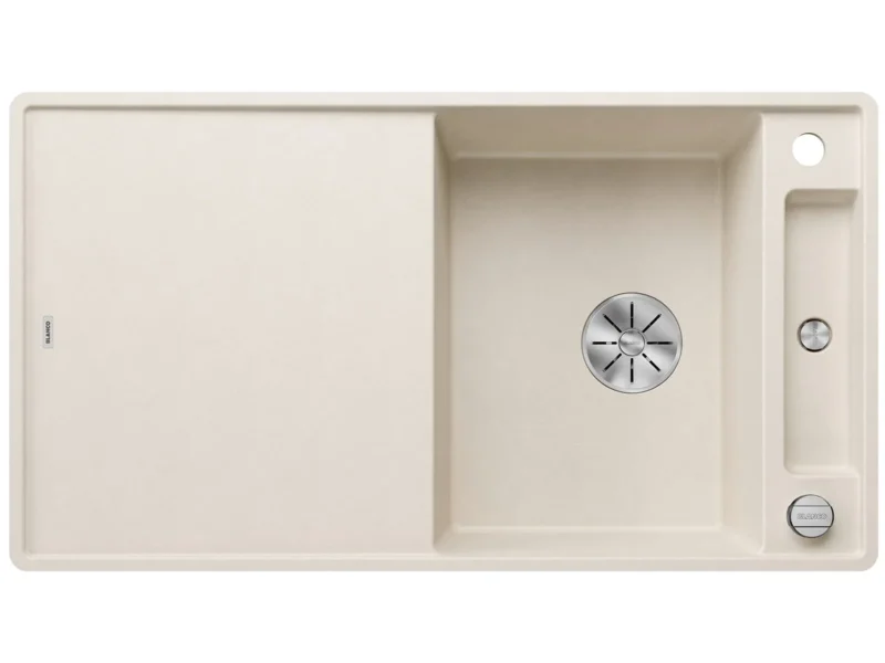 Blanco Axia III 5 S-F Softweiß - 527 041 Granitspüle