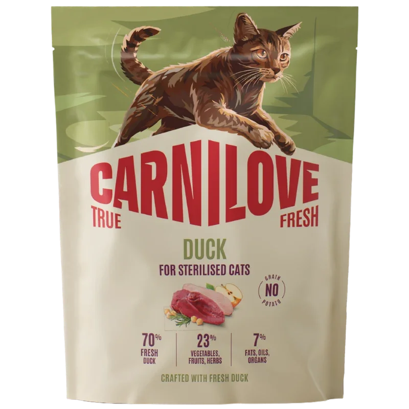 Carnilove Cat TrueFresh Adult sterili. Duck 400 g