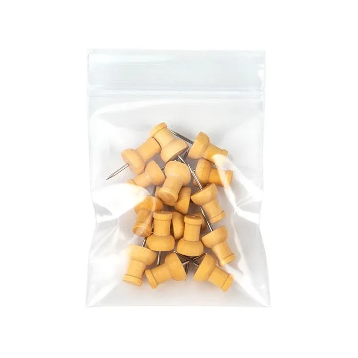 Grip Seal Bags 6.5x7.5cm PE 100 micron