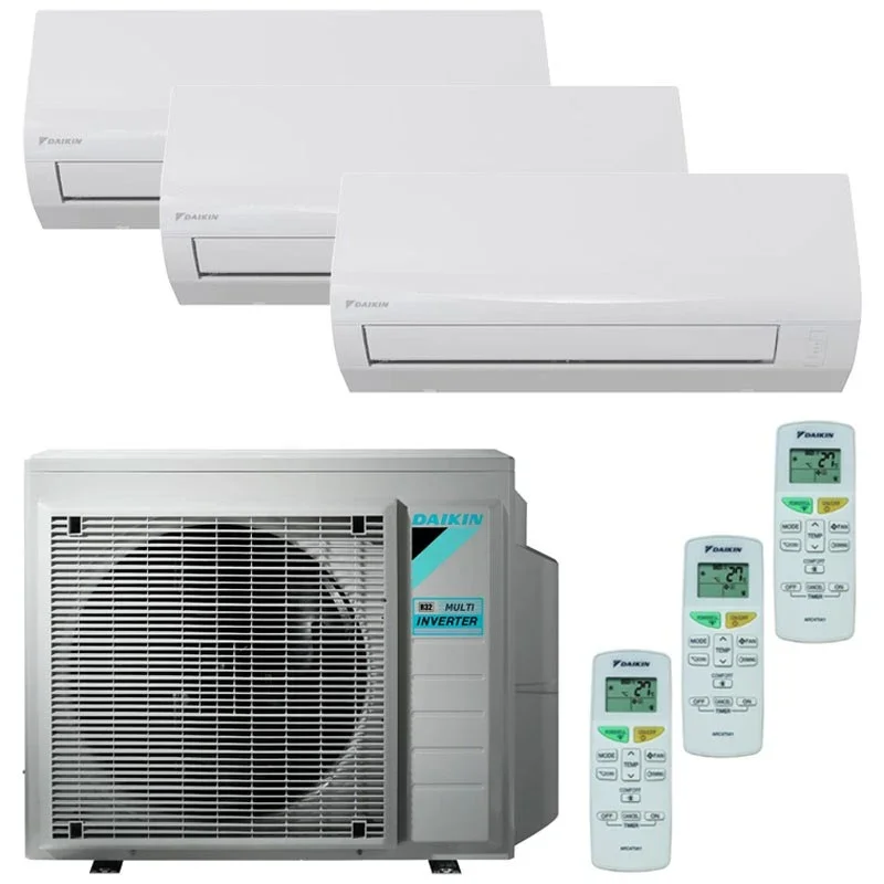 Daikin - Sensira Multi-Split Klimaanlage – 3 x Wandgerät + 1 Außengerät – inkl. WiFi