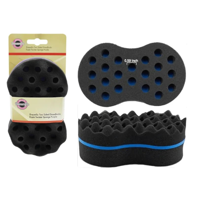 Dreamfix Two - Sided Dreadlocks Foam Twist Sponge (3 sizes) - gtworld.de