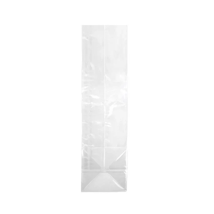 Block Bottom Bags Clear 7 x 4 x 22cm