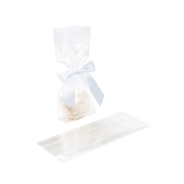 Block Bottom Bags Super Clear 7.6x3.2x21cm