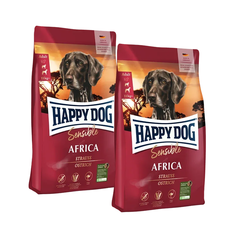 Sparpaket Happy Dog Sensible Africa 2 x 12,5 kg