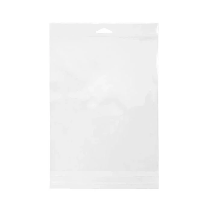 Headerbags 18.9x23.5cm Reclosable and Crystal Clear