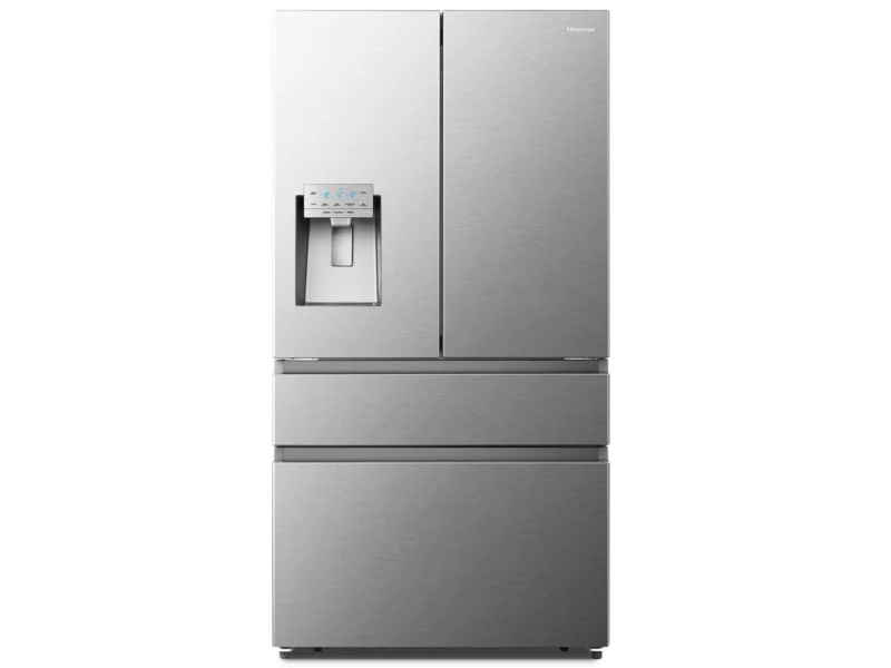 Hisense RF728N4SASE French Door Kühl-Gefrier-Kombination Premium Inox-Look