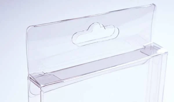 Plastic Gift Boxes 11.4x2.5x14.9cm with Hanger part
