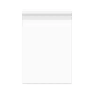 Plastic Bags 25.2x33.6cm Transparent Peel and Seal