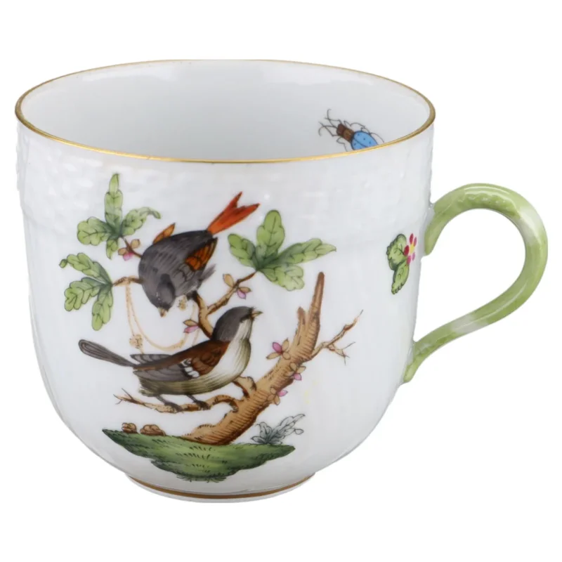 Kaffeetasse klein Modell 1707 Motiv C II. Wahl Herend Ungarn Rothschild