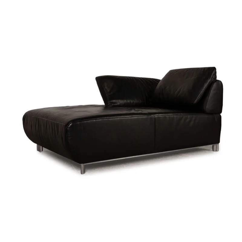 Koinor Volare Leder Liege Schwarz
