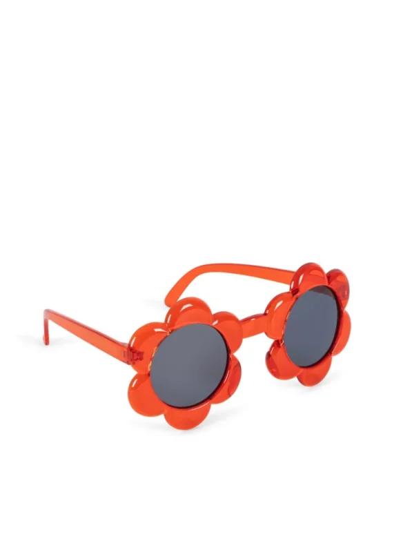 Konges Sløjd Zonnebril Junior Bloem Red koop je bij Babywinkel