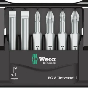 Produktbild von Wera Bit-Satz Bit-Check 6 Universal 1 5056474001 4013288156143