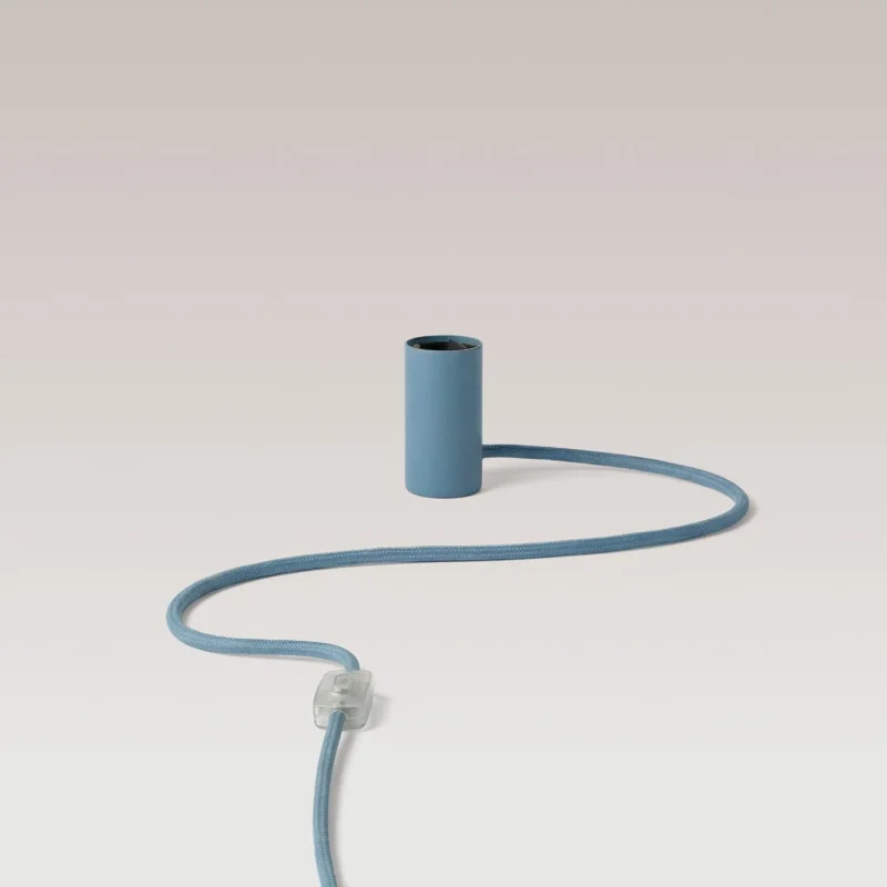 Lampada magnetica plug-in con attacco E27 - Blu