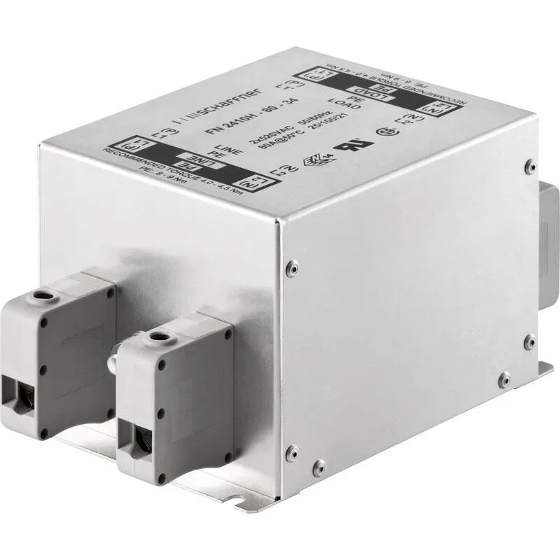 Schaffner Entstörfilter FN2410-8-44 250V 8A IP20 Aufbau Schrauben 130x93x62mm - 2050001720795