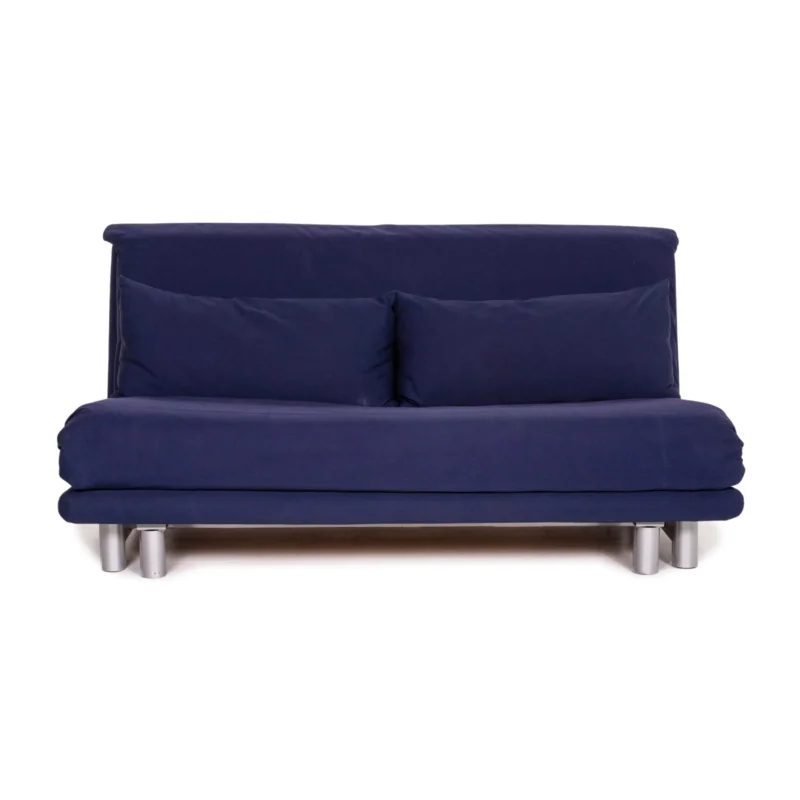 ligne roset Multy Stoff Schlafsofa Blau Dreisitzer Funktion Schlaffunktion Sofa Couch #14545