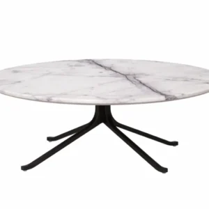 Blink Couchtisch Ø108 cm, Marmor von Stellar Works