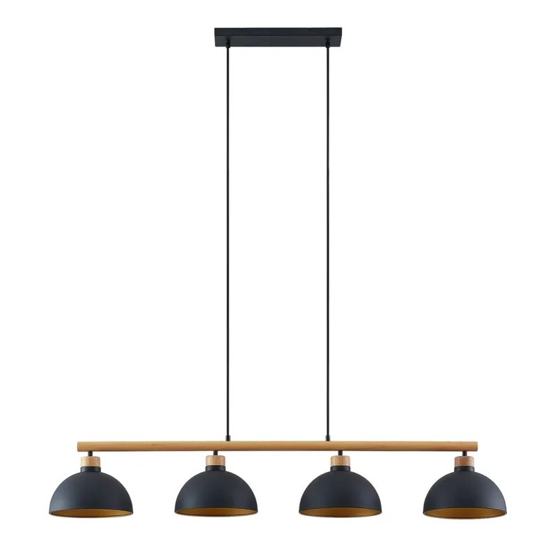 Lindby Tirzana Hängeleuchte LED Pendelleuchte Deckenlampe Lampe Licht schwarz - 4251911709032