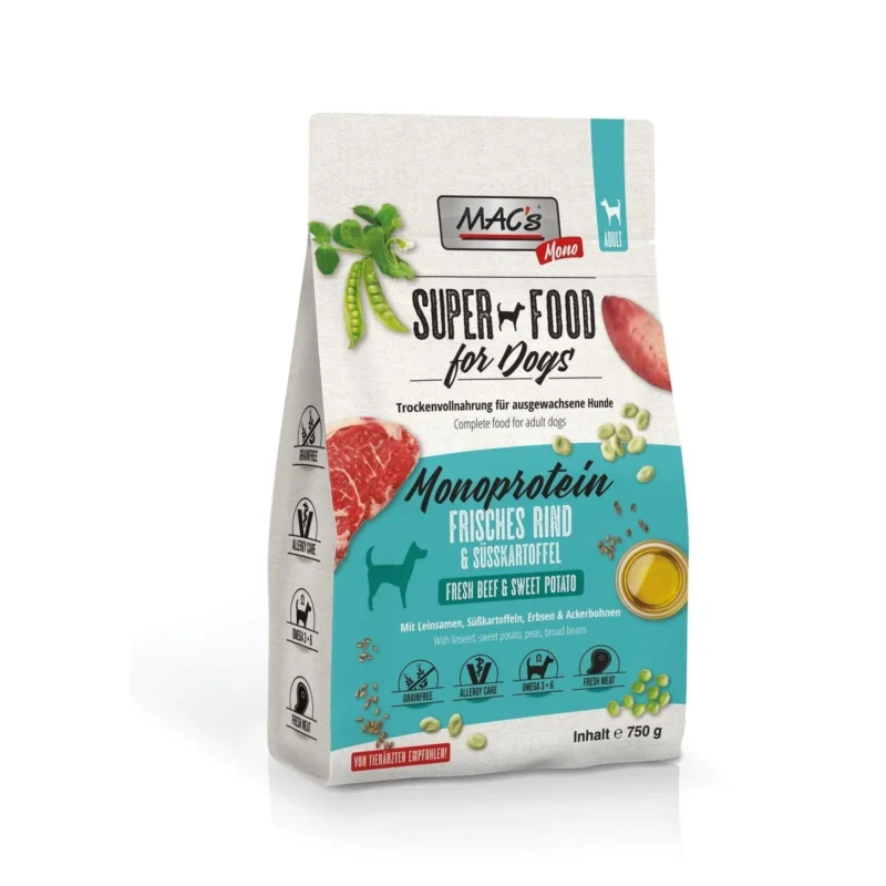 MAC's Dog Mono Rind Trockenfutter zoo-de