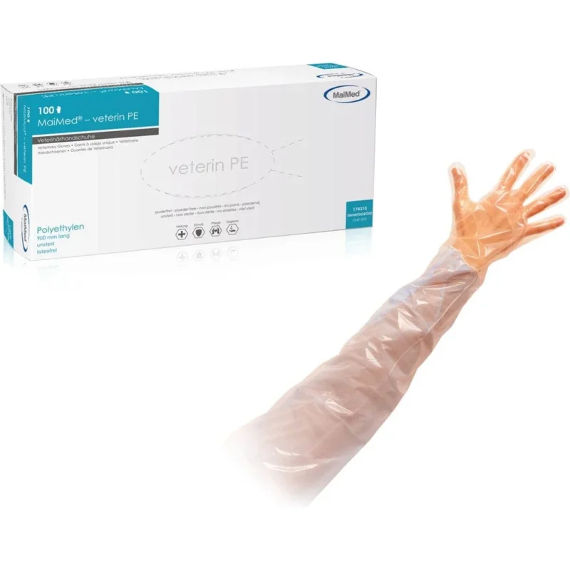 MaiMed Veterinärhandschuhe Einmalhandschuhe