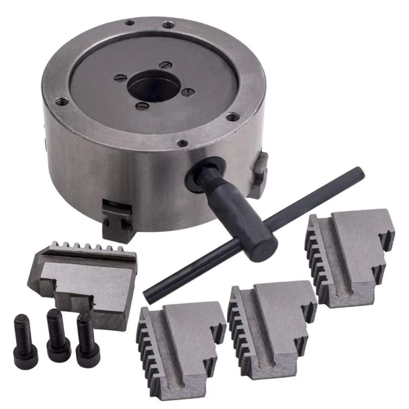 New 5 ' K12-125 Lathe Chuck 4 Jaw 4JawMini Metal Chuck Self Centering