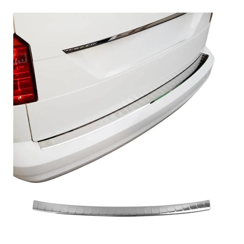 Ladekantenschutz Stoßstange für VW Caddy III 2015-2020 Facelift Edelstahl Chrom