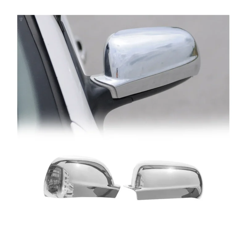 Spiegelkappen Spiegelabdeckung für VW Golf 1997-2003 Chrom ABS Silber 2tlg