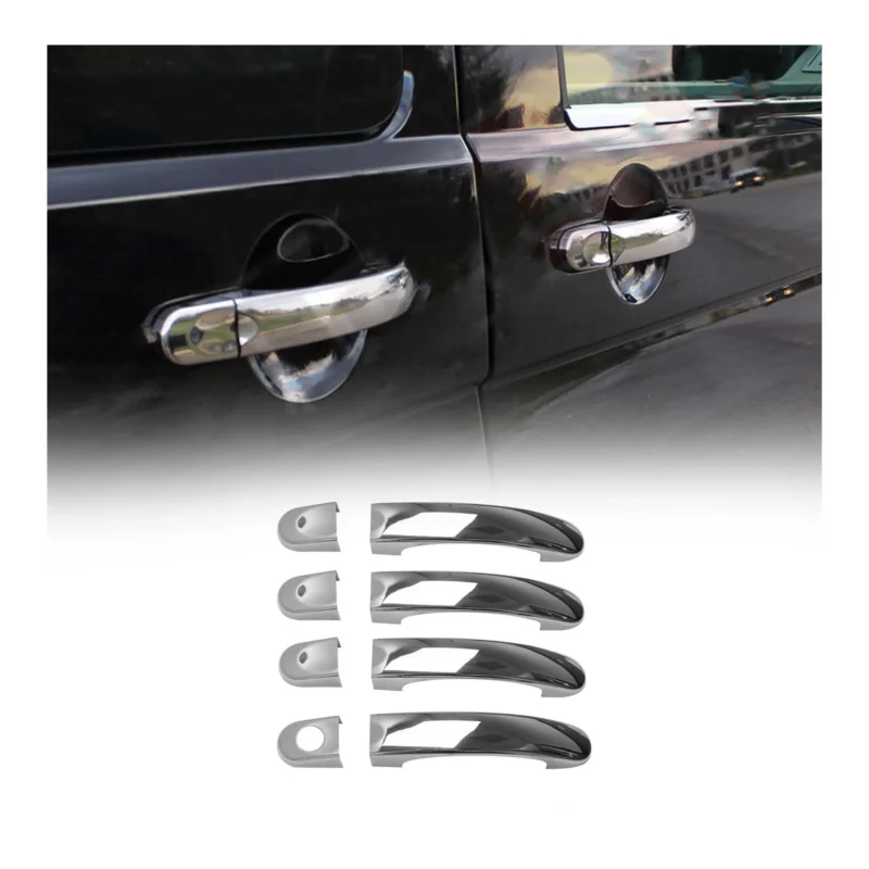 Chrom Türgriff Blende für VW Touran 2003-2010 Edelstahl 8tlg