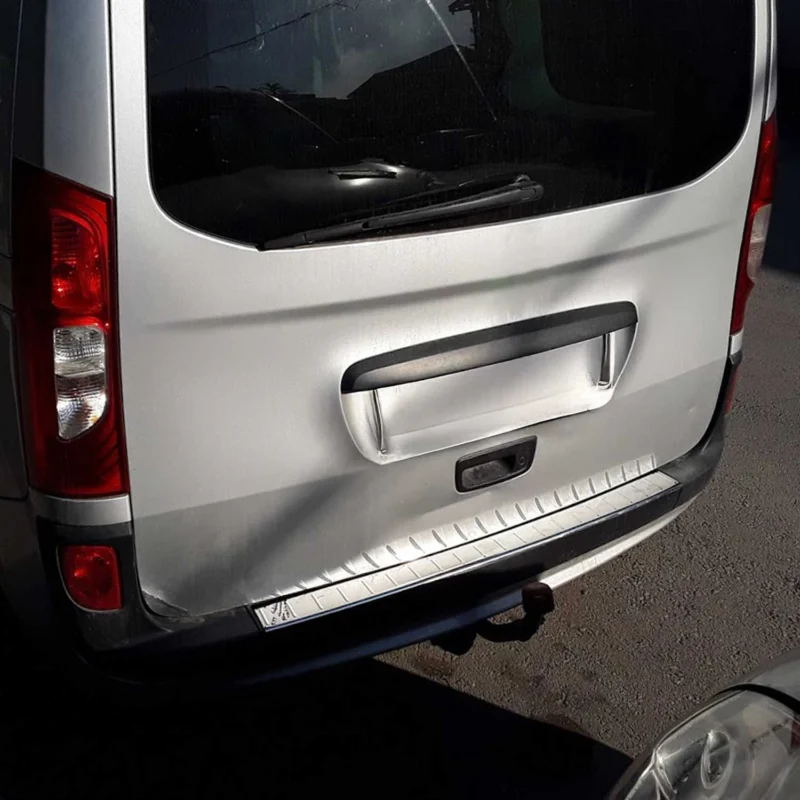 Ladekantenschutz Stoßstange für Renault Kangoo II 2012-2021 FL Edelstahl Chrom
