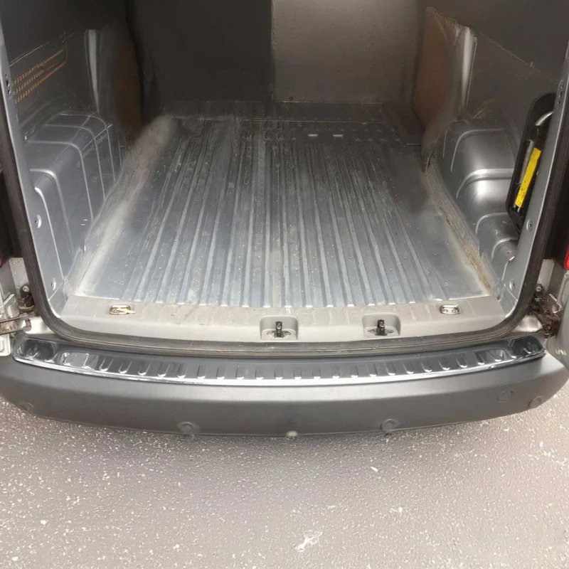 Ladekantenschutz Stoßstange für VW Caddy III 2003-2015 Pre-FL Edelstahl Chrom