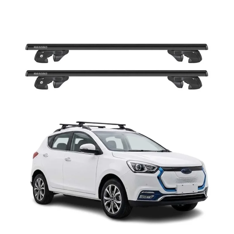 Dachträger Grundtäger für EVO 3 Electric EV 2020-2022 Alu 90kg TÜV Schwarz 2tlg