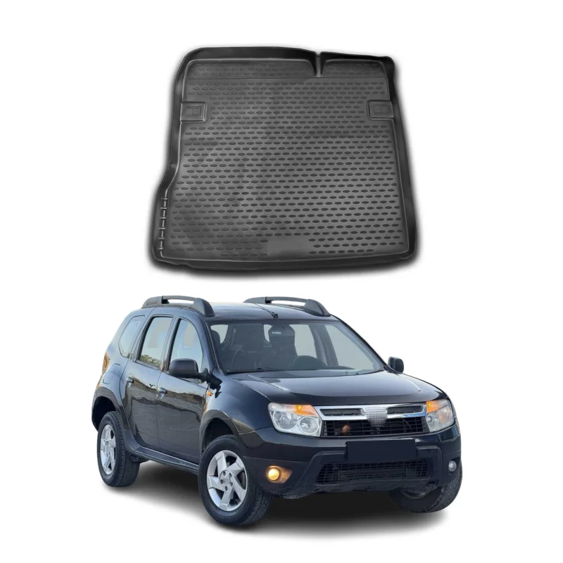 Kofferraummatte Kofferraumwanne für Dacia Duster 2010-2018 2WD Gummi TPE