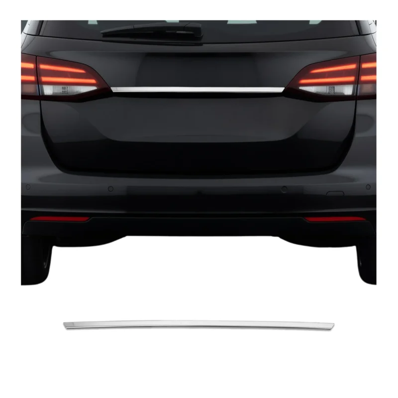 Kofferraumleiste Heckleiste für Opel Astra K Sports Tourer Edelstahl Chrom