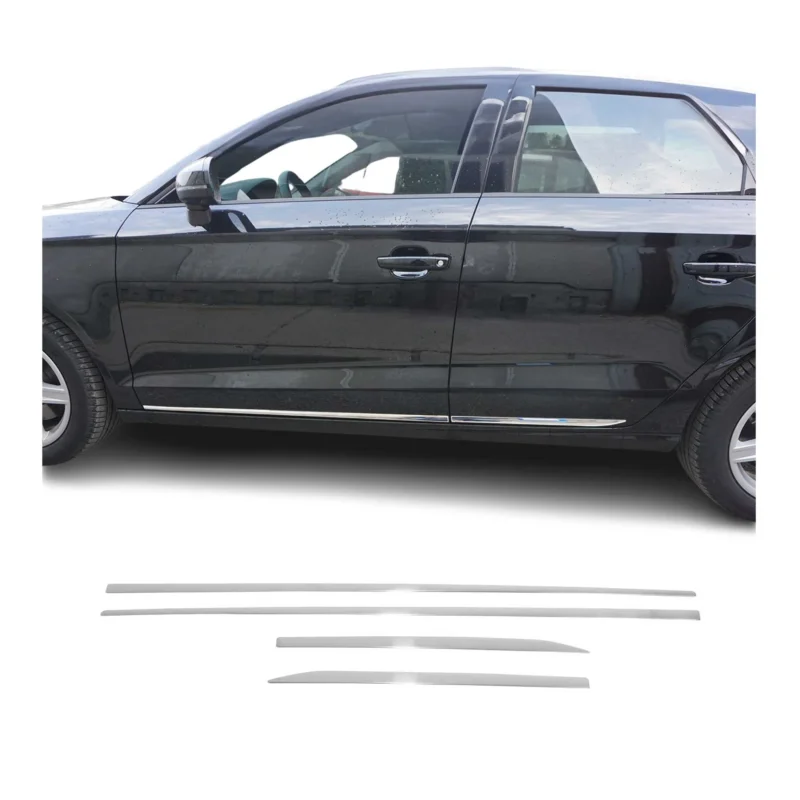 Seitentürleiste Türleisten für Ford Kuga II 2017-2019 Facelift Edelstahl 4 tlg